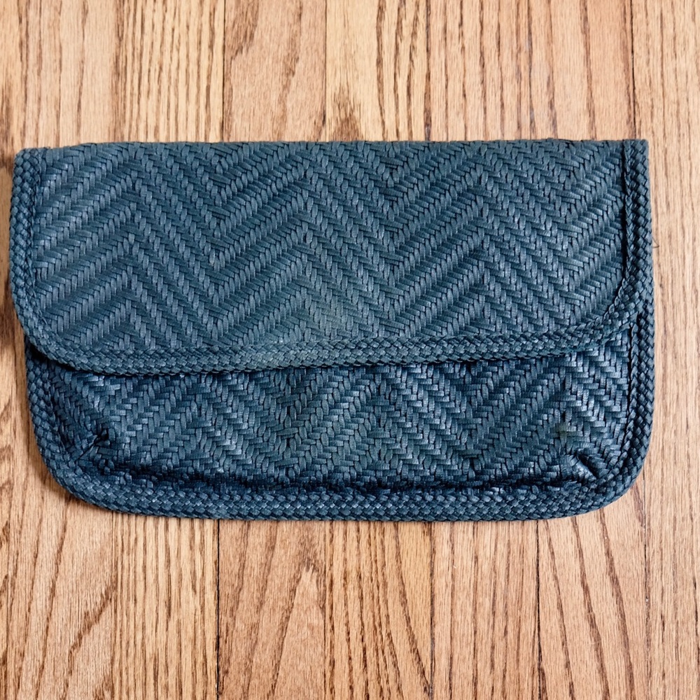 Vintage Italian Leather Barbara Bolan Clutch